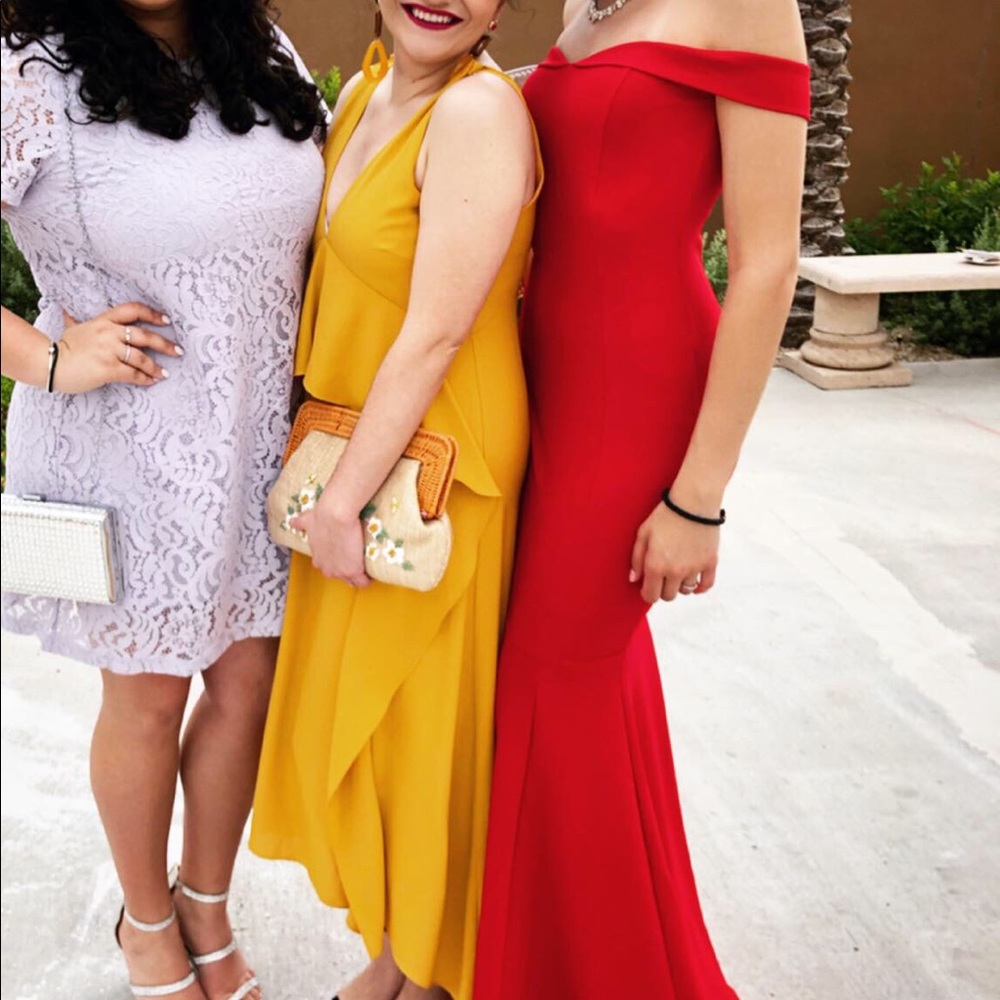 Elegant long dress.